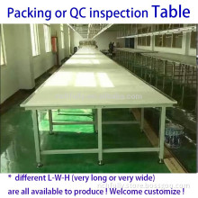 Rugs or Fabric rolls QC inspection Table